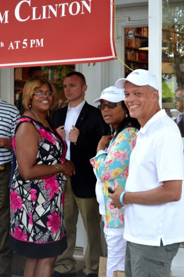 Former Ambassador-at-Large for International Religious Freedom Dr. Suzan Johnson Cook, left, a Sag Harbor resident.