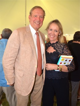 George and Libby Pataki at  Authors Night.