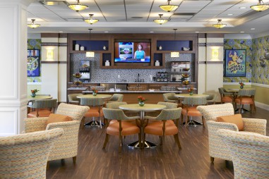 A common room at The Bristal.