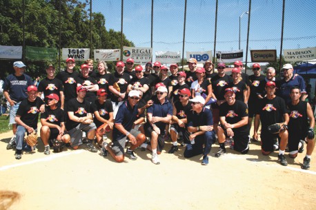 Writers team at the 2013 Artists and Writers Game