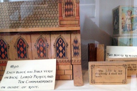 Bible verse building blocks, circa 1890 on Southampton Historical Museum's Tumblr