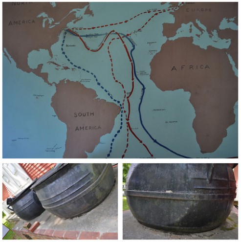 "try pots" and map of whaling routes on Southampton Historical Museum's Tumblr