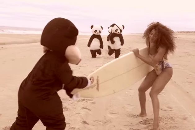 Pushmethod's music video in Montauk with Kay C Clement