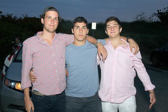 Charlie Pardoe, Jeff Banastey, Andy Lack