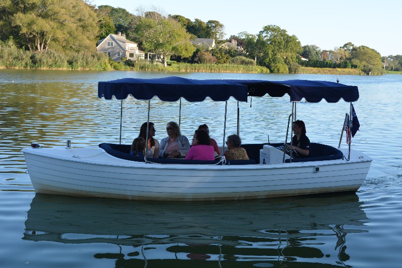 The Pyrrhus Concer boat, operated by the Agawam Ferry Company on Lake Agawam