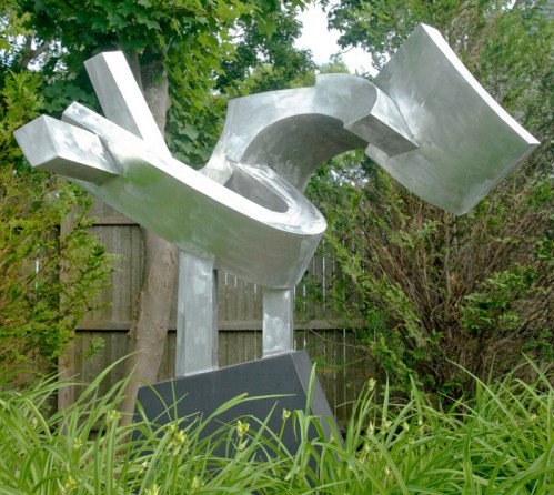 Sculpture by Bill Barrett at Dodds & Eder