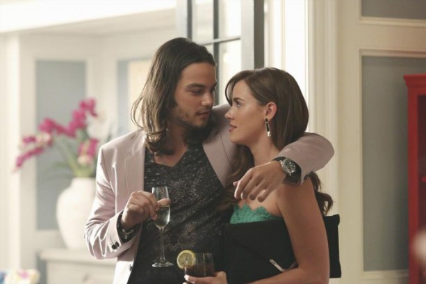 Gideon LeMarchal and Charlotte Grayson on Revenge Season 4