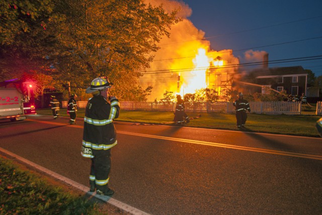 Hearthstone Inn in Sagaponack Sagg Main Street destroyed in Fire