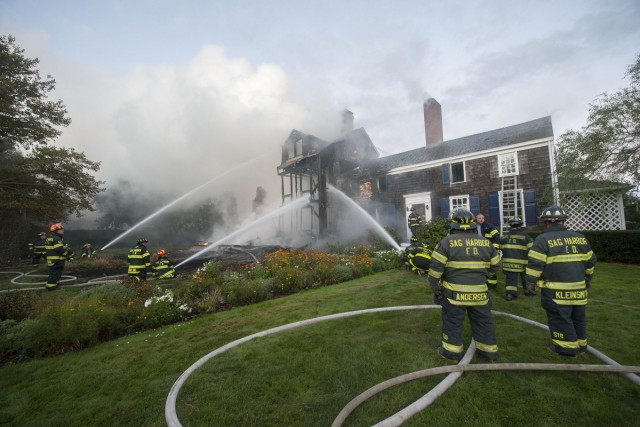Hearthstone Inn in Sagaponack Sagg Main Street destroyed in Fire