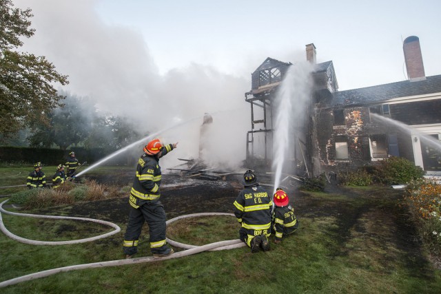 Hearthstone Inn in Sagaponack Sagg Main Street destroyed in Fire