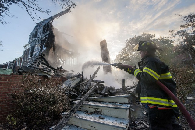 Hearthstone Inn in Sagaponack Sagg Main Street destroyed in Fire