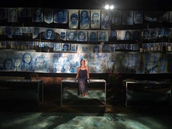 Aubrey Roemer displays phase II of "Leviathan: The Montauk Portrait Project"