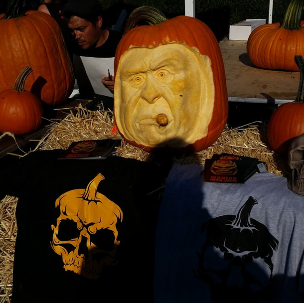 The Maniac Pumpkin Carvers at Southampton SeptemberFest.