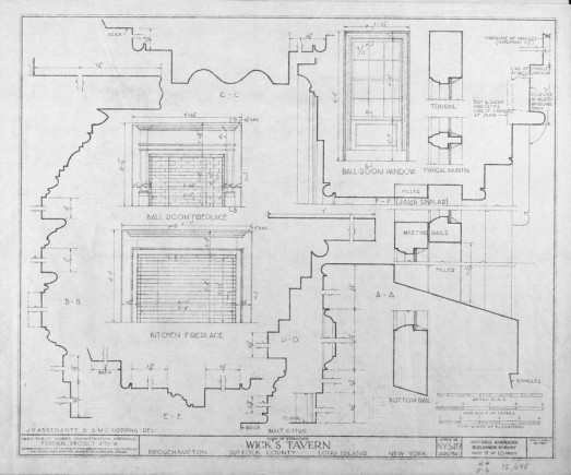 Wicks Tavern blueprint