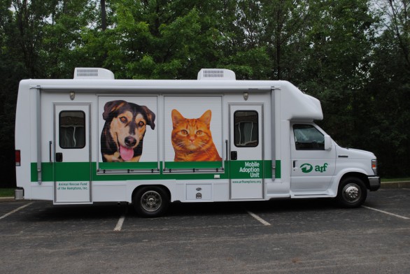 ARF Mobile Adoption Van. Photo credit: Courtesy ARF