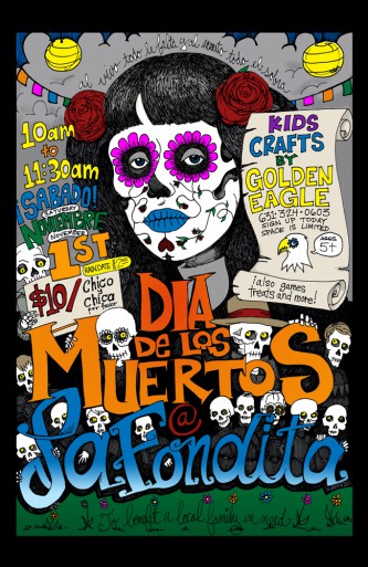 la fondita dia de los muertos