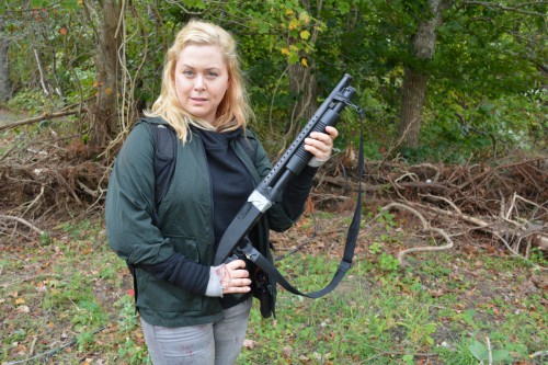 Viktoria Tocca in costume for "Ready to Run."