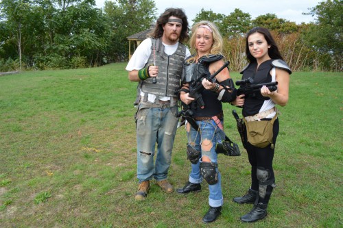 Scott O’Rourke, Caitlyn Fazio and Michelle Masi. 