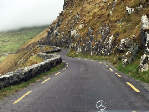On the road in Ireland