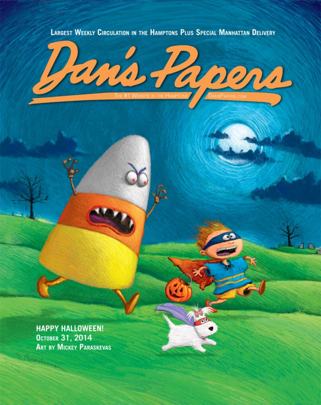 Mickey Paraskevas Dan's Papers Cover for Halloween