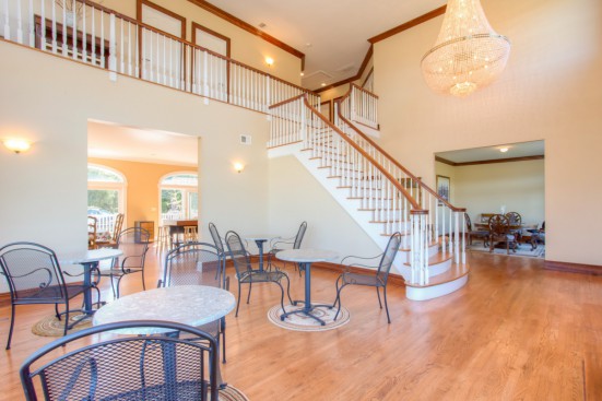 Inside the Hidden Vineyard residence.