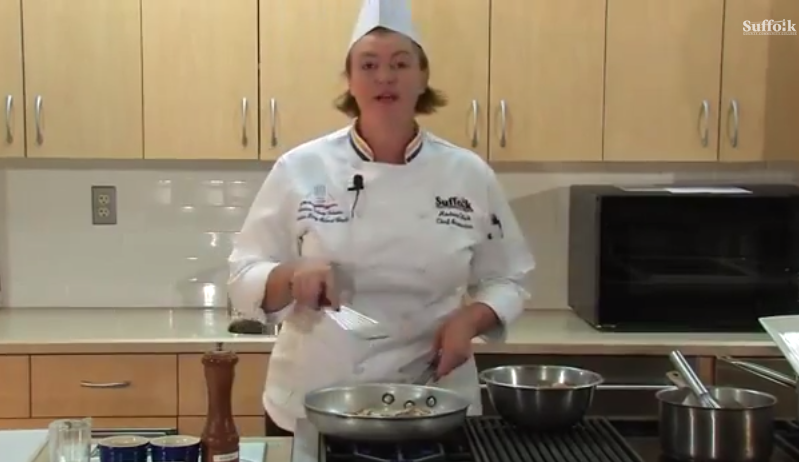 Suffolk Chef Andrea Glick,