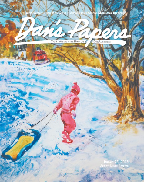 Dan's Papers cover "After the Blizzard" by Susan Sterber