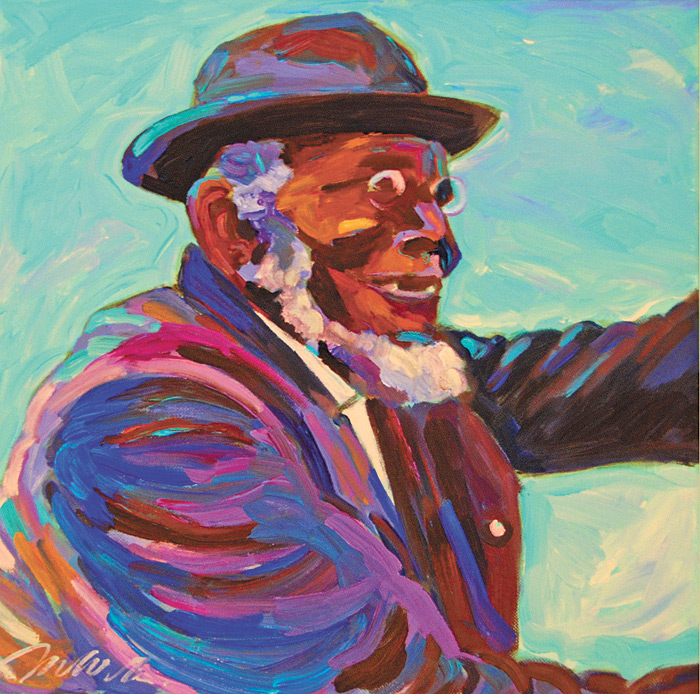 Pyrrhus Concer painting by Lynn Mara.