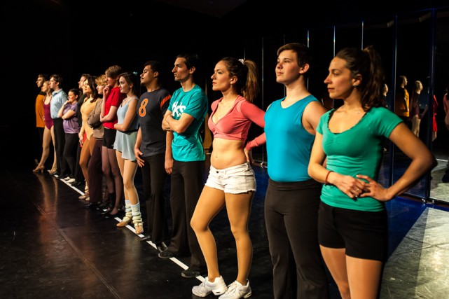"A Chorus Line" at Southampton Cultural Center.