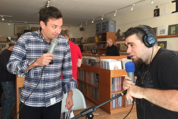 Jimmy Fallon and WEHM's Anthony. 