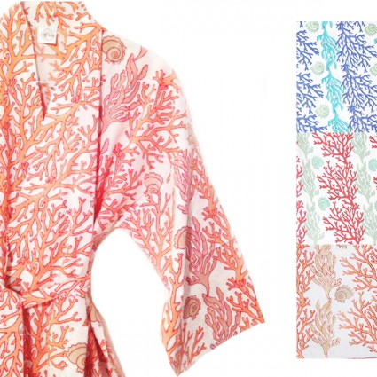 Luxury Cotton Robe from The Bride's Maids Shop