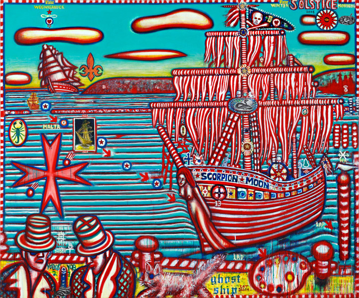 "Ghost Ship" by David Slater at East End Collected2