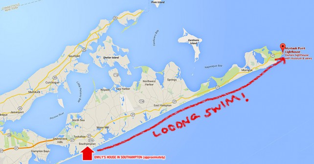 Revenge Swim to Montauk