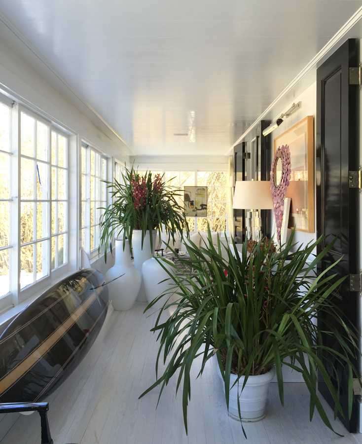 Entrance to the Hill House on the Southampton House Tour