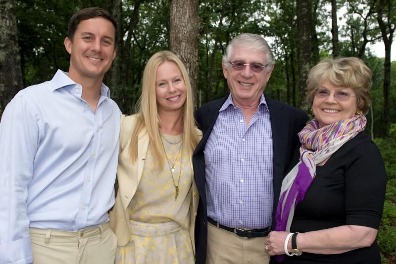 Ted Dunchick with Tara Koppel, honorary chair, ABC's Ted Koppel and Grace Anne Dorney Koppel.