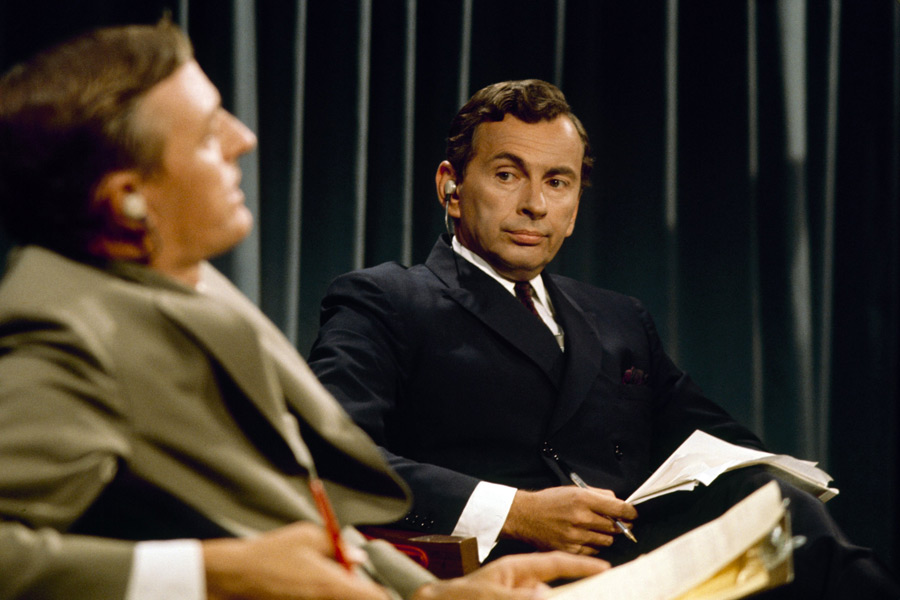 William F. Buckley Jr. and Gore Vidal in BEST OF ENEMIES, a Magnolia Pictures release.