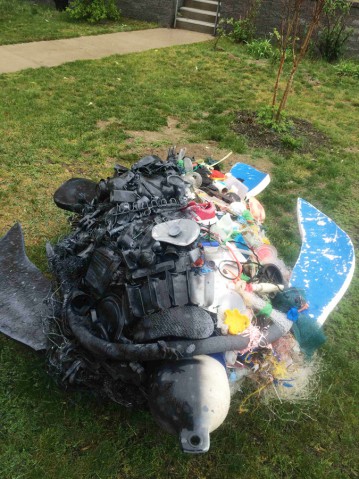 Gurtle, created by Hampton Bay Middle School students