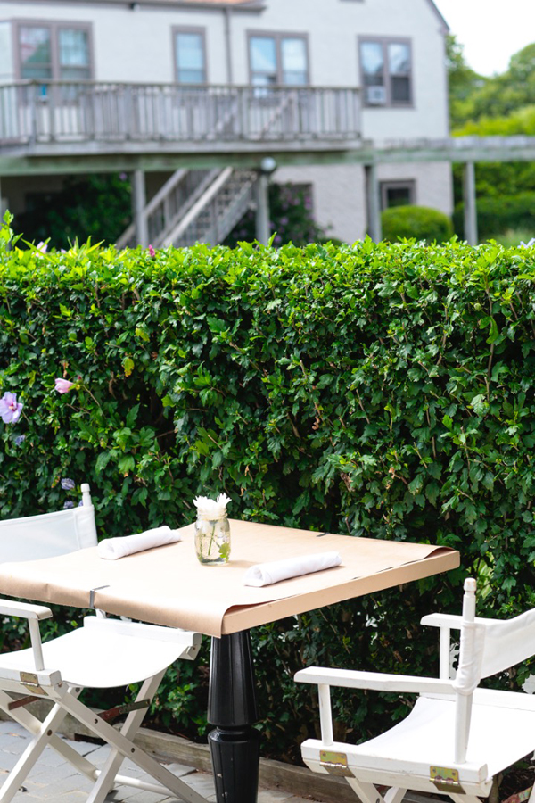 The Backyard Restaurant at Solé East Resort.