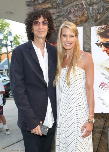 Howard Stern and Beth Ostrosky Stern