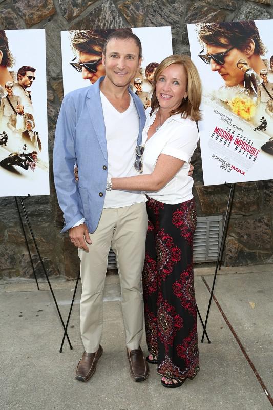 "Live! With Kelly and Michael" executive producer Michael Gelman and wife Laurie Hibberd.