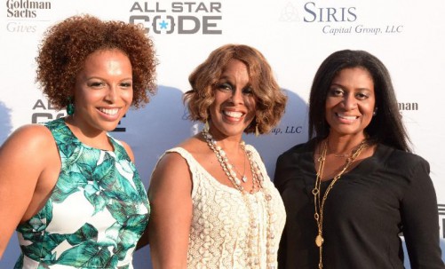 Kirby Bumpus, Gayle King and Nina Cooper