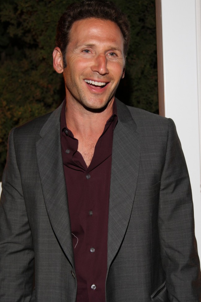 Royal Pains star Mark Feuerstein at Jennifer Lopez's birthday celebration.