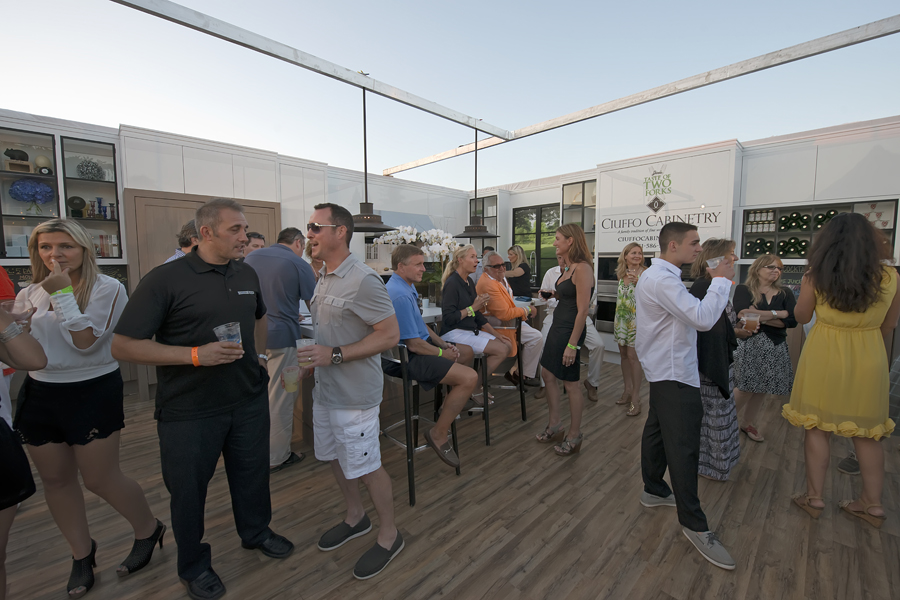 The Dan's Taste of Two Forks 36-hour kitchen in 2014.