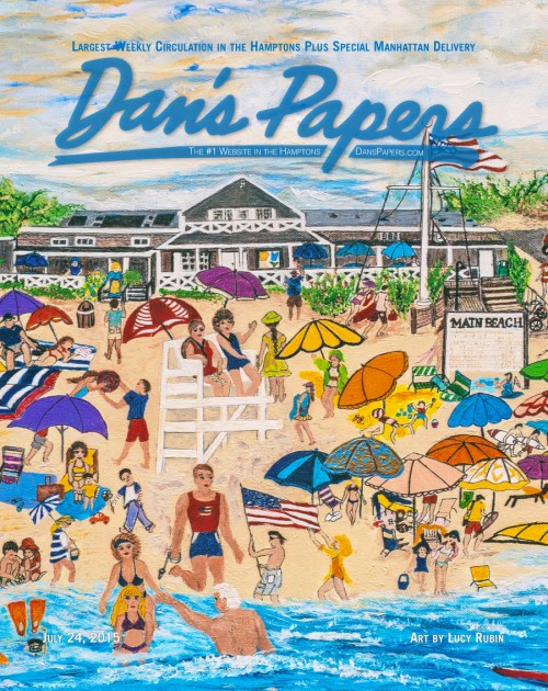 Dan's Papers cover art by Lucy Rubin for the July 24, 2015 issue