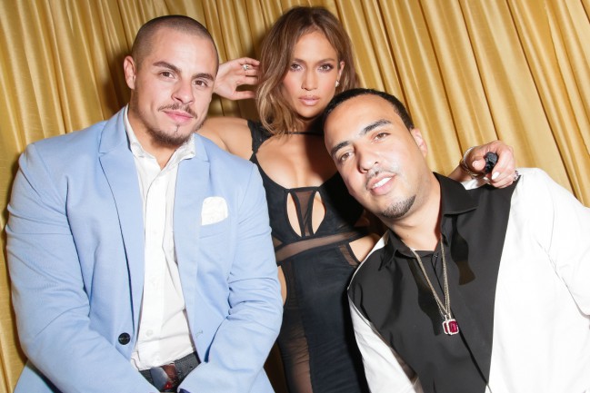 Jennifer Lopez, Casper Smart, French Montana