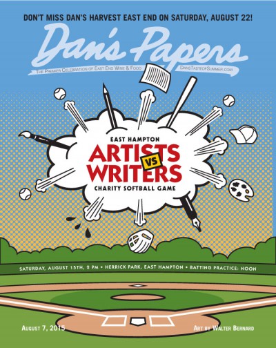 Walter Bernard Artists and Writers Softball Game Dan's Papers Cover