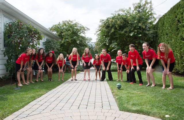 WHBPAC Chorus performs a song for the crowd