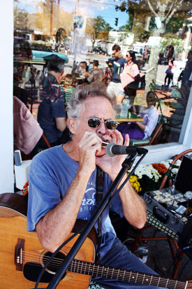 Blues from Jim Turner at Southampton SeptemberFest 2013. Photo credit: Tom Kochie 