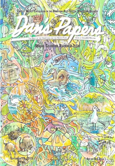 Dan' sPapers' September 18, 2015 cover art by Don Duga