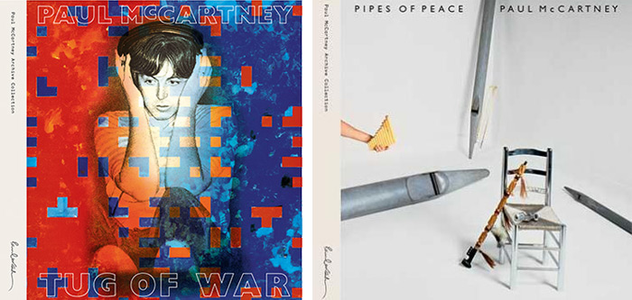 Paul McCartney's Tug of War and Pipes of Peace will be reissued on October 2